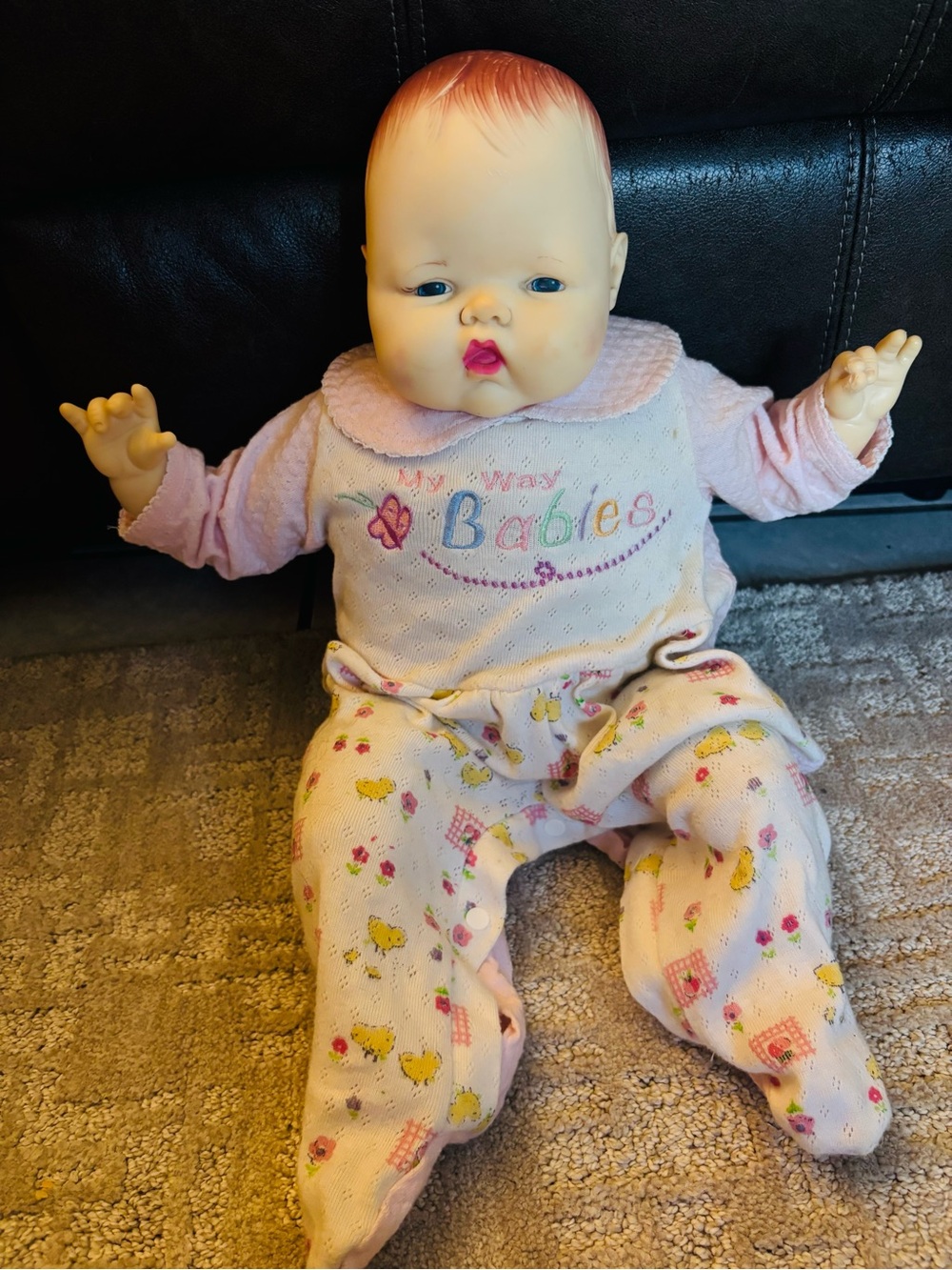 Ideal Toy Co. Thumbelina baby doll